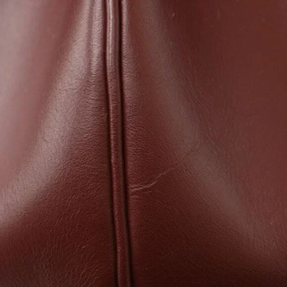 Cartier Shoulder Bag Must Line Vintage Drawstring Bag Crossbody Leather - Picture 6 of 10